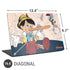 Disney Pinocchio and Jiminy Cricket Universal Laptop 16.6in (13.4 x 9.7in) Skin
